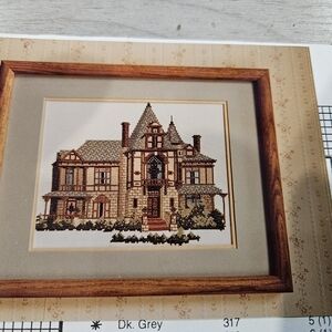 Beringer Winery Napa Valley CA Counted Cross Stitch Chart 1987